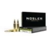 Nosler E-Tip Rifle Ammunition 30 Nosler 180gr E-Tip 20 ct