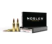 Nosler Match Grade Rifle Ammunition  22 Nosler 77 gr CC 2950 fps 20 ct