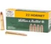 Sellier   Bellot Rifle Ammunition  22 Hornet 45 gr FMJ 2345 fps 20 ct