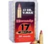 Hornady Varmint Express Rimfire Ammunition  17 HM2 17 gr  V-MAX 2100 fps 50 ct