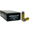 Double Tap Hardcast Solid Handgun Ammunition 480 Ruger 370gr WFN 1335 fps 20 ct
