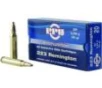 PPU Rifle Ammunition  223 Rem 55 gr SP 3240 fps 20 ct