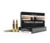 Nosler Trophy Grade Rifle Ammunition  338 RUM 225 gr AB 2975 fps - 20 box