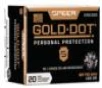 Speer Gold Dot Handgun Ammunition  327 Federal 100 gr HP 1500 fps 20 ct