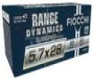 Fiocchi Range Dynamics  Fio 57sub62 5 7x28 62 Fmj 50 10 - FAST FLAT RATE SHIPPING 