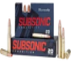 Hornady Subsonic  Horn 82247 Subsonic 450b 395 Sub-x 20 10 - FAST FLAT RATE SHIPPING 