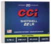 Cci Rimfire  Cci 0039 22lr Shotshell  12 31gr 20 100 - FAST FLAT RATE SHIPPING 