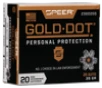 Speer Ammo Gold Dot  Speer 23602gd Gold Dot 25acp 35 Hp 20 10 - FAST FLAT RATE SHIPPING 