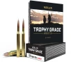 Nosler Trophy Grade  338 Lapua Magnum 300 Grain AccuBond Brass Cased Centerfire Rifle Ammo 20 Rounds 49323