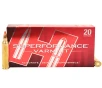 Hornady Superformance  204 Ruger 32 grain V-MAX Brass Cased Centerfire Rifle Ammo 20 Rounds 83204