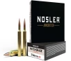 Nosler Match Grade  28 Nosler 168 Grain Custom Competition Brass Cased Centerfire Rifle Ammo 20 Rounds 51287