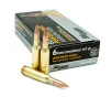 SIG SAUER SIG Match Grade Rifle Ammo 6mm Creedmoor 107 grain Open Tip Match Brass Cased Centerfire Rifle Ammo 20 Rounds E6MMCM2-20