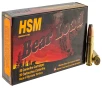 HSM 458SOCOM1N Bear Load 458 SOCOM 350 Gr Jacketed Flat Point JFP