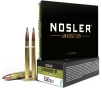 Nosler 9 3x62mm Mauser 250 Grain E-Tip Brass Cased Centerfire Rifle Ammo 20 Rounds 40393