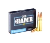 Wilson Combat Sierra 300 HAM R 135 Grain Hollow Point Brass Cased Pistol Ammo 20 Round A300HMR-135-HP-20RD