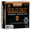 Speer Gold Dot  25 ACP 35 Grain Hollow Point Centerfire Pistol Ammo 20 Rounds 23602GD