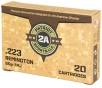 Patriot Sports USA  223 Rem 55 Grain Full Metal Jacket Rifle Ammo 20 Rounds P223055F