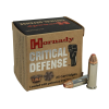 Hornady Critical Defense  38 Special  P 110 grain Flex Tip eXpanding Brass Cased Centerfire Pistol Ammo 25 Rounds 90311