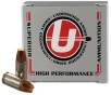 Underwood Ammo 9mm Luger  P  115 Grain Solid Monolithic Nickel Plated Brass Cased Pistol Ammo 20 Rounds 823