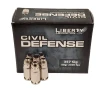 Liberty Ammunition Civil Defense  357 SIG 50 Grain HP Brass Case Centerfire Pistol Ammo 20 Rounds Box LA-CD-357 Sig-053