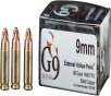 G9 Defense 9mm Luger 80 Grain Hollow Point Brass Cased Pistol Ammo 20 Rounds E-9MM-80A