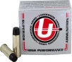Underwood Ammo  44 Remington Magnum 305 Grain Coated Hard Cast Nickel Plated Brass Cased Pistol Ammo 20 Rounds 723