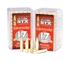 Hornady Varmint Express Rimfire  17 Hornady Magnum Rimfire 15 5 grain NTX Brass Cased Rimfire Ammo 50 Rounds 83171