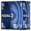 Federal Premium Champion Training - Rimfire 22 Long Rifle 40 Grain Lead Round Nose Brass Cased Rimfire Ammo 800 Rounds 729B800
