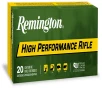 Remington High Performance Rifle  222 50 Grain Pointed Soft Point Centerfire Rifle Ammo 20 Rounds 21303