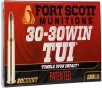 Fort Scott Munitions 30-30 Win 130 Grain CNC Machined Copper Brass Rifle Ammo 20 Rounds 3030-130-SCV