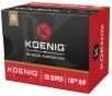 Koenig Defense  38 Super 110 grain Jacketed Hollow Point Brass Centerfire Pistol Ammo 20 Rounds DK38SPDEF20