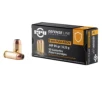 PPU Defense 9x18mm Makarov 93 Grain Jacketed Hollow Point Brass Cased Pistol Ammo 50 Rounds PPD9M
