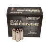 Liberty Ammunition Civil Defense 10mm Auto 60 Grain Fragmenting Hollow Point Brass Cased Centerfire Pistol Ammo 20 Rounds LA-CD-10-032