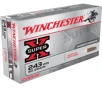 Winchester Super-X RIFLE  243 Winchester 80 grain Jacketed Soft Point Brass Cased Centerfire Rifle Ammo 200 Round