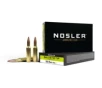 Nosler  260 Remington 140 Grain Ballistic Tip Brass Cased Centerfire Rifle Ammo 200 Round