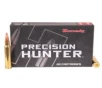 Hornady Precision Hunter  338 Win Mag 230 grain Extremely Low Drag - eXpanding Brass Cased Centerfire Rifle Ammo 20 Rounds 82222