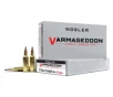 Nosler  17 Remington Fireball Flat Base Tipped 20 grain Brass Cased 20 Rounds 63100
