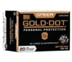Speer Gold Dot  327 Magnum 100 Grain Hollow Point Centerfire Pistol Ammo 20 Rounds 23913GD