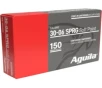 Aguila Ammunition 30-06 Springfield 150 Grain Soft Point InterLock Boat Tail Brass Cased Rifle Ammo 20 Rounds 8108AG