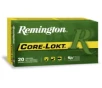 Remington Core-Lokt  300 Savage 150 Grain Core-Lokt Pointed Soft Point Brass Cased Centerfire Rifle Ammo 20 Rounds 21465