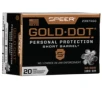 Speer Gold Dot  40 S W 180 Grain Hollow Point Short Barrel Centerfire Pistol Ammo 20 Rounds 23974GD
