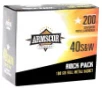 Armscor 40 S W Ammunition ARM50083 180 Grain Full Metal Jacket Rock Pack 200 Rounds