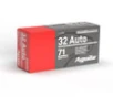 Aguila 32 Auto Ammunition 1E322110CASE 71 Grain Full Metal Jacket Case 1000 Rounds
