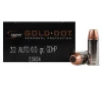 CCI 32 ACP Ammunition Gold Dot 23604 60 Grain Hollow Point 20 Rounds