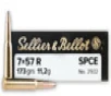 Sellier   Bellot 7mm x 57 Rimmed Ammunition SB757RA 173 Grain Soft Point Cutting Edge 20 Rounds
