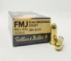 Sellier   Bellot 380 Auto Ammunition SB380A 92 Grain Full Metal Jacket Case of 1000 Rounds