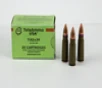 TelaAmmo 7 62x39mm Ammunition TELA76239124 124 Grain Steel Cased Full Metal Jacket 20 Rounds