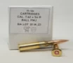 Igman 7 62x54R Ammunition M30 Ball IGM76254R 170 Grain Full Metal Jacket 15 Rounds