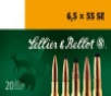 Sellier   Bellot 6 5x55 Swedish Ammunition SB6555C 140 Grain Full Metal Jacket 20 Rounds