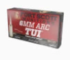 Fort Scott Munitions 6mm ARC Ammunition Tumble Upon Impact 6ARC090SCV2 90 Grain Lead Free Solid Copper Spun 20 Rounds
